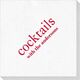 Big Word Cocktails Deville Napkins Image 3 of 4